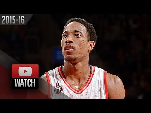 DeMar DeRozan Full Highlights vs Wizards (2015.12.30) - 34 Pts, 6 Reb