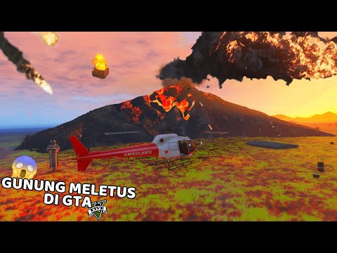 GUNUNG MELETUS DI GTA 5 - GTA 5 MOD
