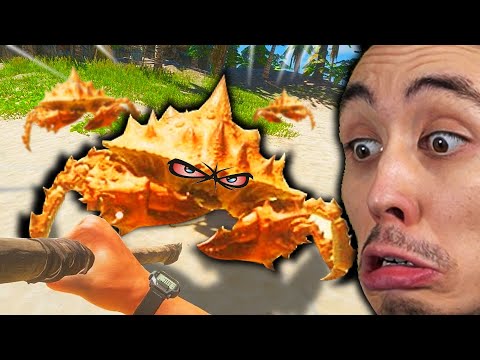 Löysin JÄTTILÄISRAPUJA Autiosaarelta!