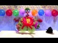 Happy Clown Biffy Makes a Balloon Motorbike, Funny Clown Video's for Kids