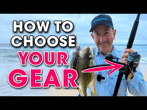 How You Choose the right RODS + REELS for Beach Fishing!