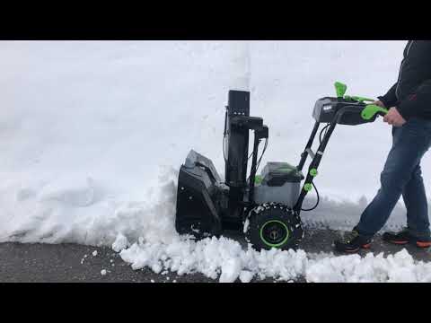 EGO Akku Schneefräse