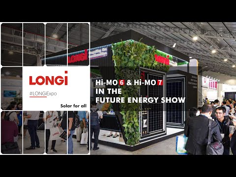 Longi Hi-Mo 7 Виставка LONGi @Future Energy Show 2023