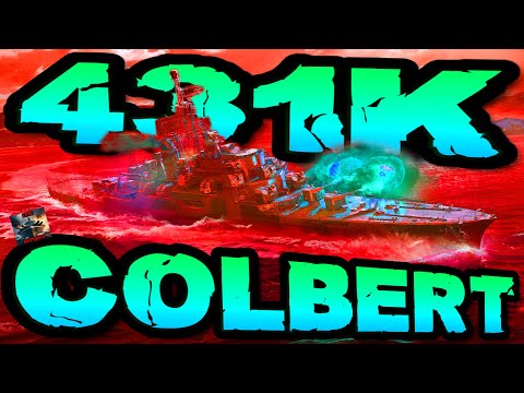 Colbert 431K DMG *WTF ROUND!!!* ⚓️ World of Warships Epic Replays 🚢 #worldofwarships