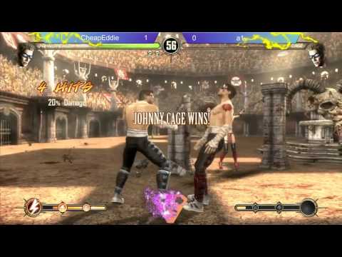 MFA 2014 GRAND FINAL MK9. Arzu (Kitana) VS CheapEddie (Cage). Mortal Kombat 9 MFA Tournament 2014