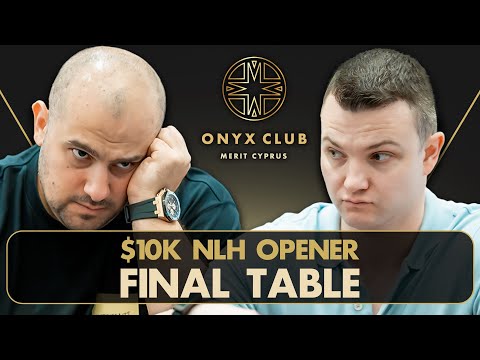 $425,000 for 1st! | $10,400 NLH Opener | FINAL TABLE ft Alex Kulev, Fahredin Mustafov | Onyx Club