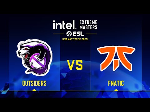 Outsiders vs fnatic | Map 3 Overpass | IEM Katowice 2023