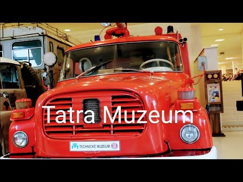 Tatra Museum - Exhibition of famous manufacture Czech Trucks & Cars (English Narative in video)