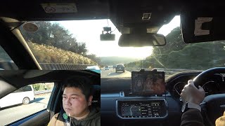 【実況車載動画】 年末年始は愛知県田原市の実家でゆっくりしてきます　レンジローバーイヴォーク