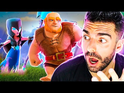 NOVO DECK GIGANTE COM BRUXA SOMBRIA NO CLASH ROYALE!