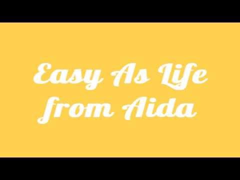 Easy As Life from Aida (Karaoke)