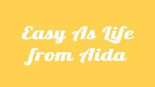 Easy As Life from Aida (Karaoke)