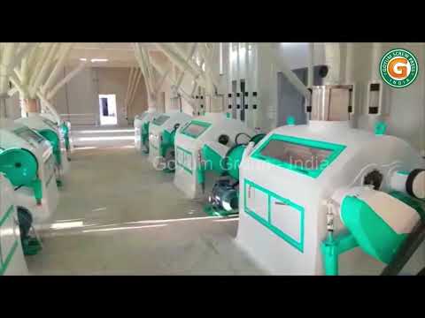 Fully Automatic Wheat Flour Mill Plant Installed in Africa by GOYUM GROUP INDIA