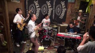 4．The Minx／The New Mastersounds（cover）by Yokohama Funk InQ at 大倉山 Muddy's 20170716