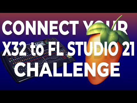 How to Connect the X32 to FL Studio 21 (Fruity Loops) | EASY CHALLENGE