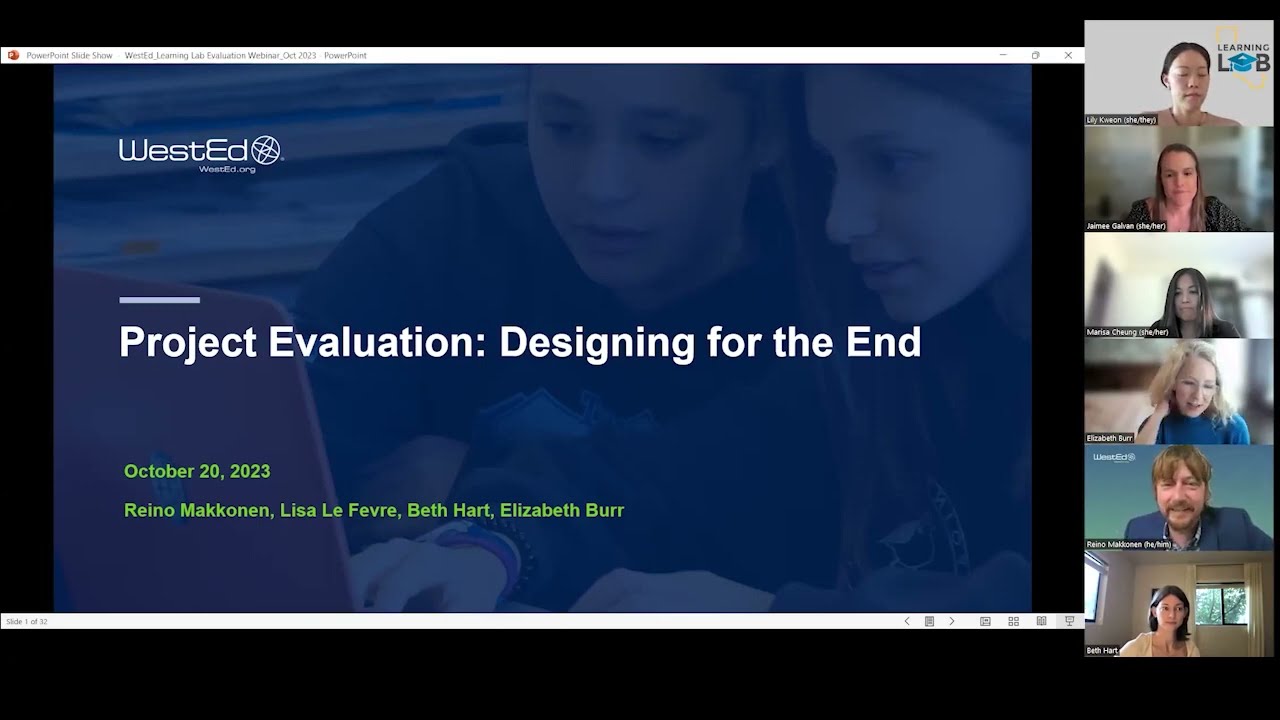 Learning Lab WestEd Webinar Recording