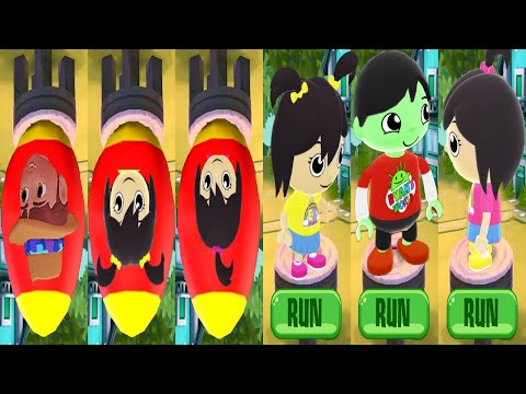 Tag with Ryan - Kaji Brothers Mystery Surprise Eggs - Run Gameplay