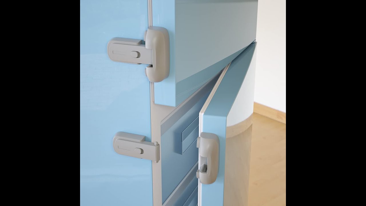 SAFELON Fridge Lock (2-Pack) Review - Pros & Cons - SAFELON baby safety fridge lock