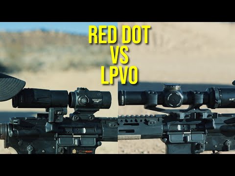 AR15 Red Dot 6X Magnifier VS 1-6 LPVO