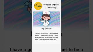 English Listening Practice – My Dream | Short English Story with Subtitles