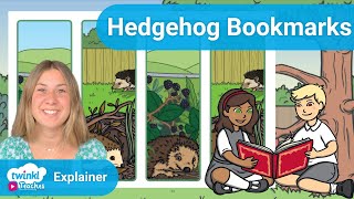 Different Ways to Use Hedgehog Bookmarks