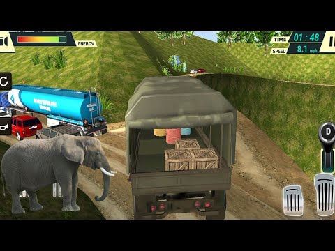 Army Truck Driver | Offroad US Army Vehicle Transporte game #offroad #android3d #19
