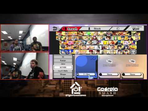 Bearly Monhthly 4/1/17 - Bakuuda/Ortzac vs JntaBeast/No.6 - Smash 4 Doubles Losers Finals