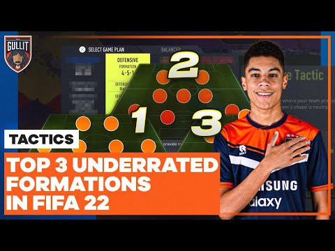 The 3 BEST Rare Formations in FIFA 22 & Custom Tactics😁 | TG Formations