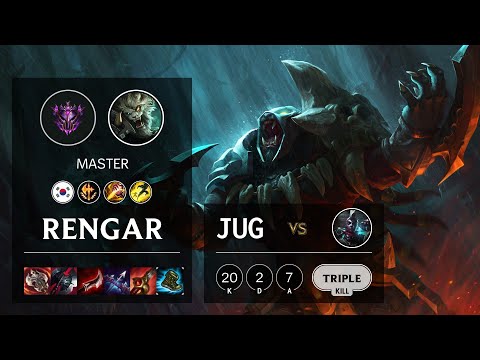 Rengar Jungle vs Ekko - KR Master Patch 10.14
