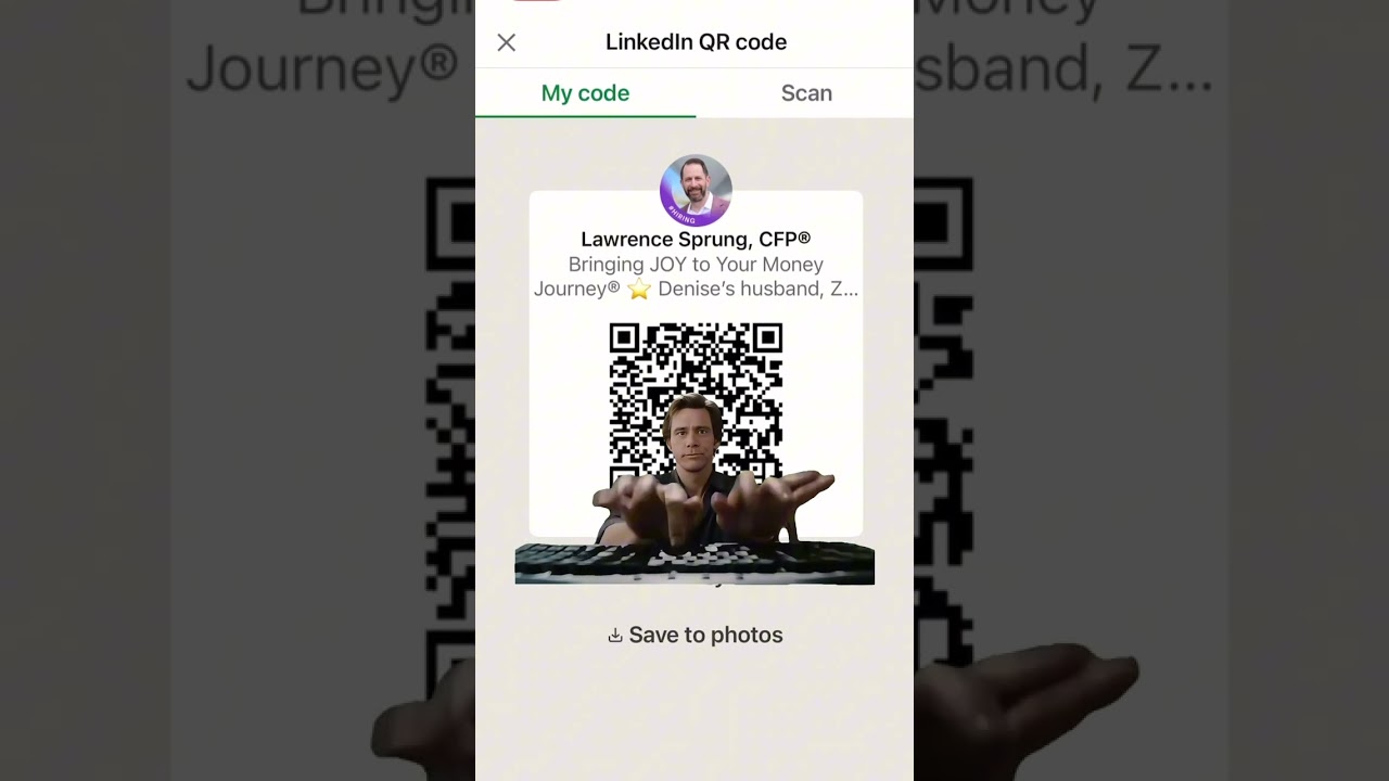 How to share my LinkedIn profile with others?