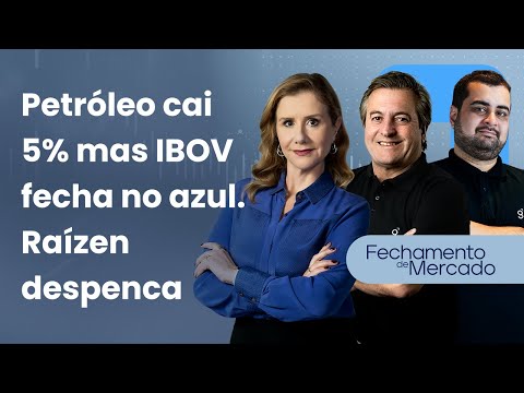 🔴 02/02/26 Petróleo cai 5% mas IBOV fecha no azul | Raízen despenca | Fechamento de Mercado