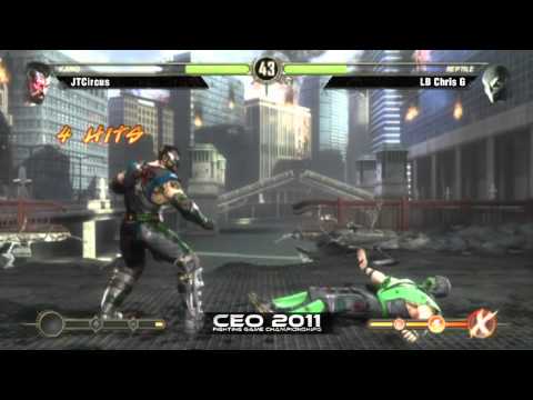 JTCircus vs LB Chris G ATL Redd vs LB Chris G CEO 2011 Mortal Kombat 9 Singles