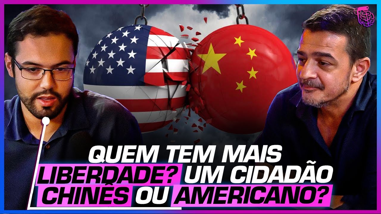 QUAIS as REAIS DIFERENÇAS entre os EUA e a CHINA?