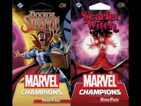 Dad vs Daughter - Marvel Champions: Doctor Strange & Scarlet Witch Hero Pack Review
