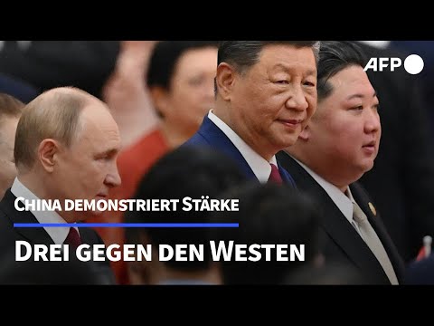 China: Xi empfängt Putin und Kim – große Militärparade in Peking | AFP