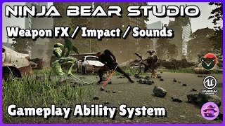 Gameplay Ability Melee SFX / Weapon Trails / Impact Sounds using Ninja Bear Studios
