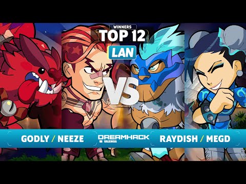 Godly & Neeze vs Raydish & MegD - Top 12 - Dreamhack Valencia 2023 - LAN 2v2