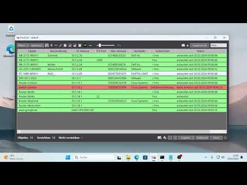 PingTool 4.0 Überblick - ein Ping-Tool für Windows 11 (kostenlos)