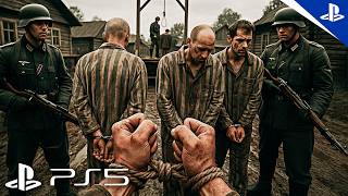 RESGATE DE SOLDADOS PRESOS NO CAMPO DA MORTE! | COD WWII Ultra Realista PARTE FINAL (4K60 HDR • PS5)