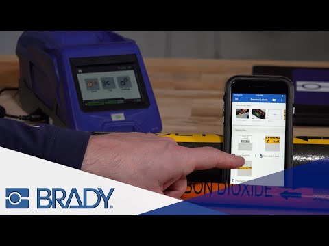 Портативный принтер этикеток BRADY M611 видео