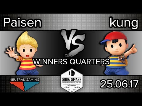 Soda Smash - Paisen (Lucas) vs kung (Ness) - Winners Quarters