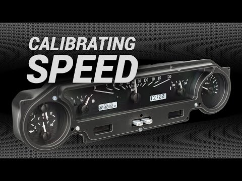 How to Calibrate Speed on Dakota Digital Instruments
