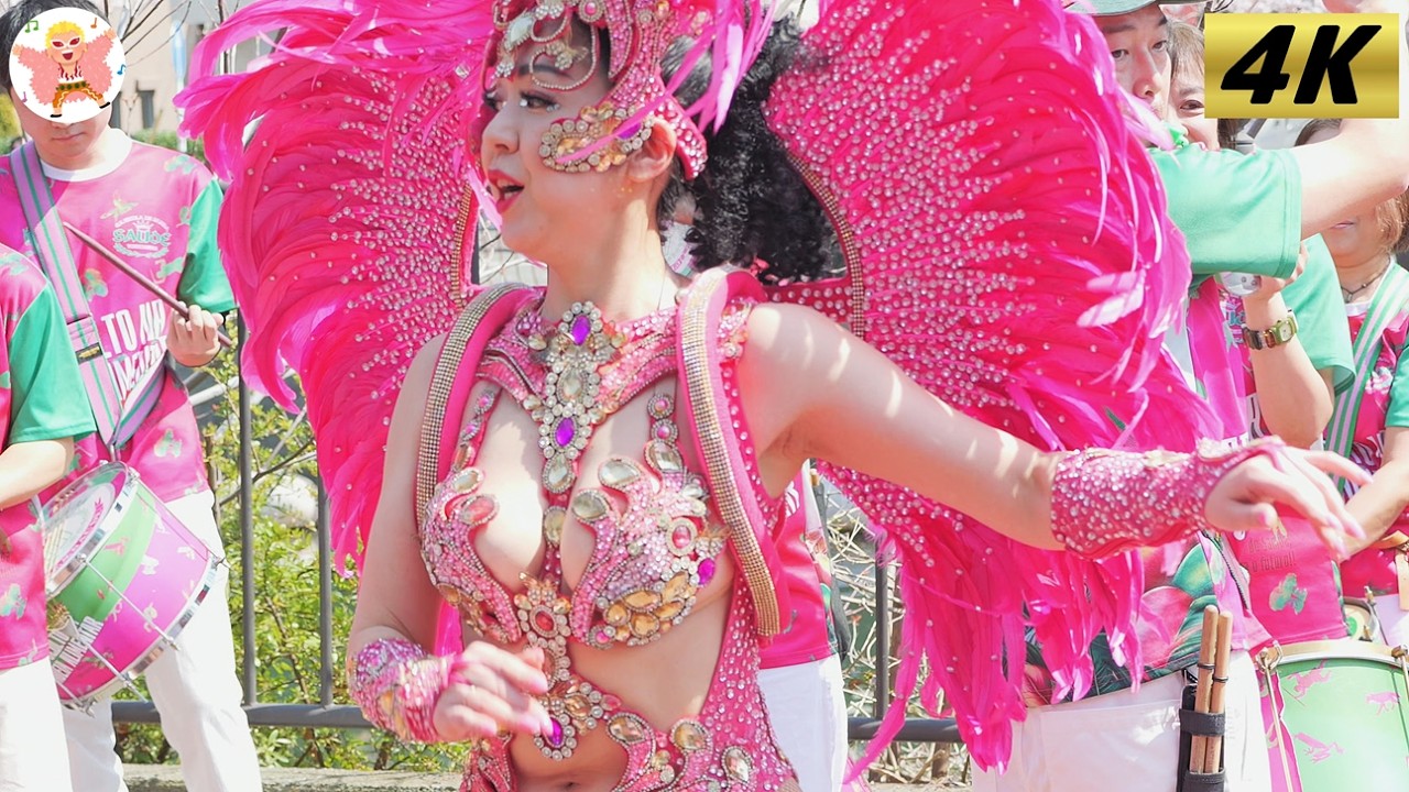 【4K】初黄町花見会2026 #3 Samba in Japan　2026