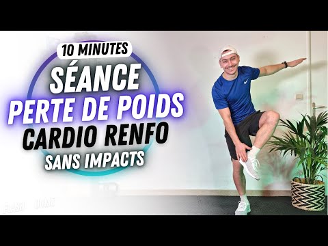 10-MINUTE NO-JUMP WEIGHT LOSS WORKOUT 💪🏼 BEGINNER HIIT WITH NO IMPACT - FlashFitHome