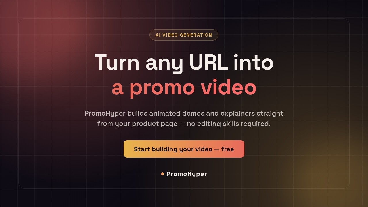 What is PromoHyper? — our own promo, made by the app