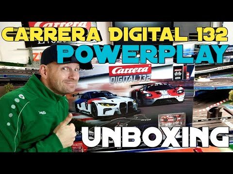 Carrera Digital 132 Powerplay Unboxing