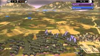 Ruse 1 vs 1 [Albionsaint Vs. Blythe11] Who will win!  R.U.S.E (Gameplay/commentary)