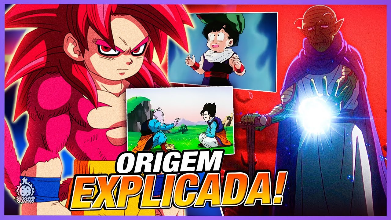 AGORA TUDO FAZ SENTIDO |  ESSA É A ORIGEM DO SUPER SAIYAJIN 4!