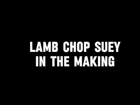 Ofeirah's Catering - Lamb Chop Suey in the making