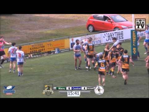 2014 Real NRL Round 15 Under 23's Highlights - Macquarie v Central